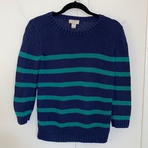 LOFT Stripped Sweater